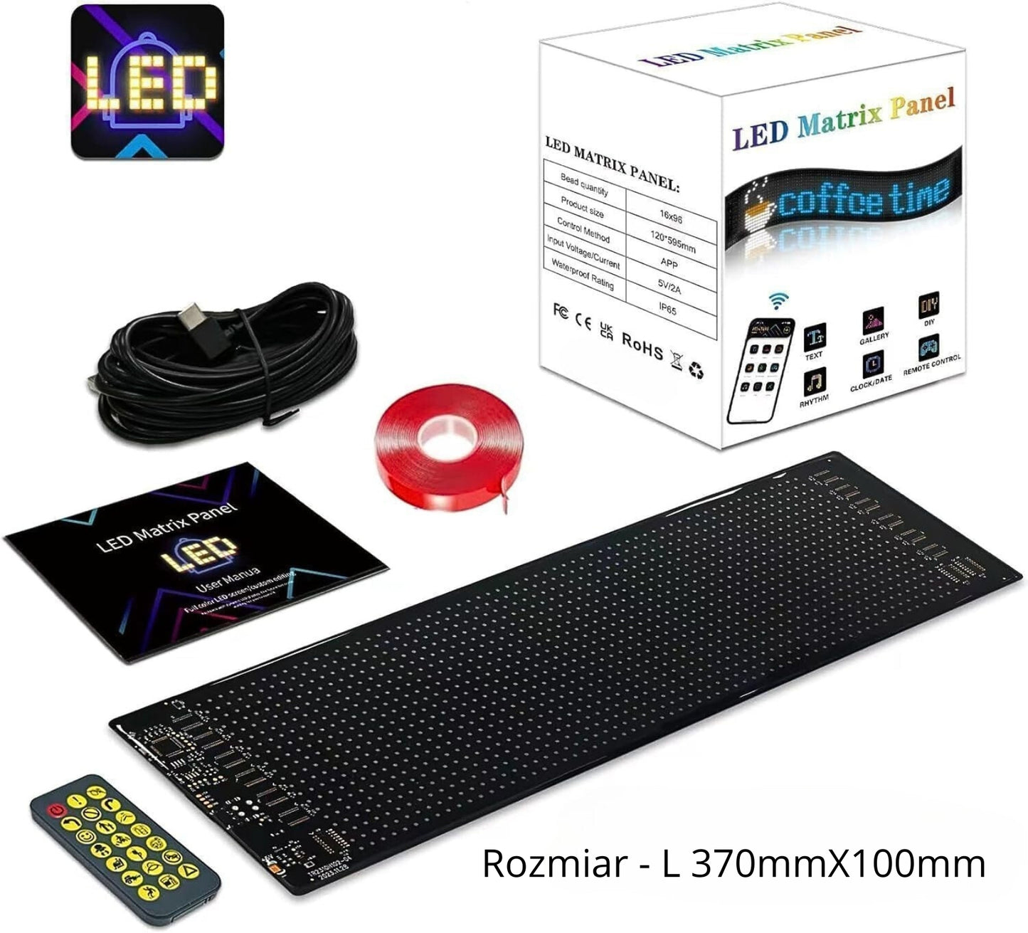 Panel LED (Ledowe Oczy)