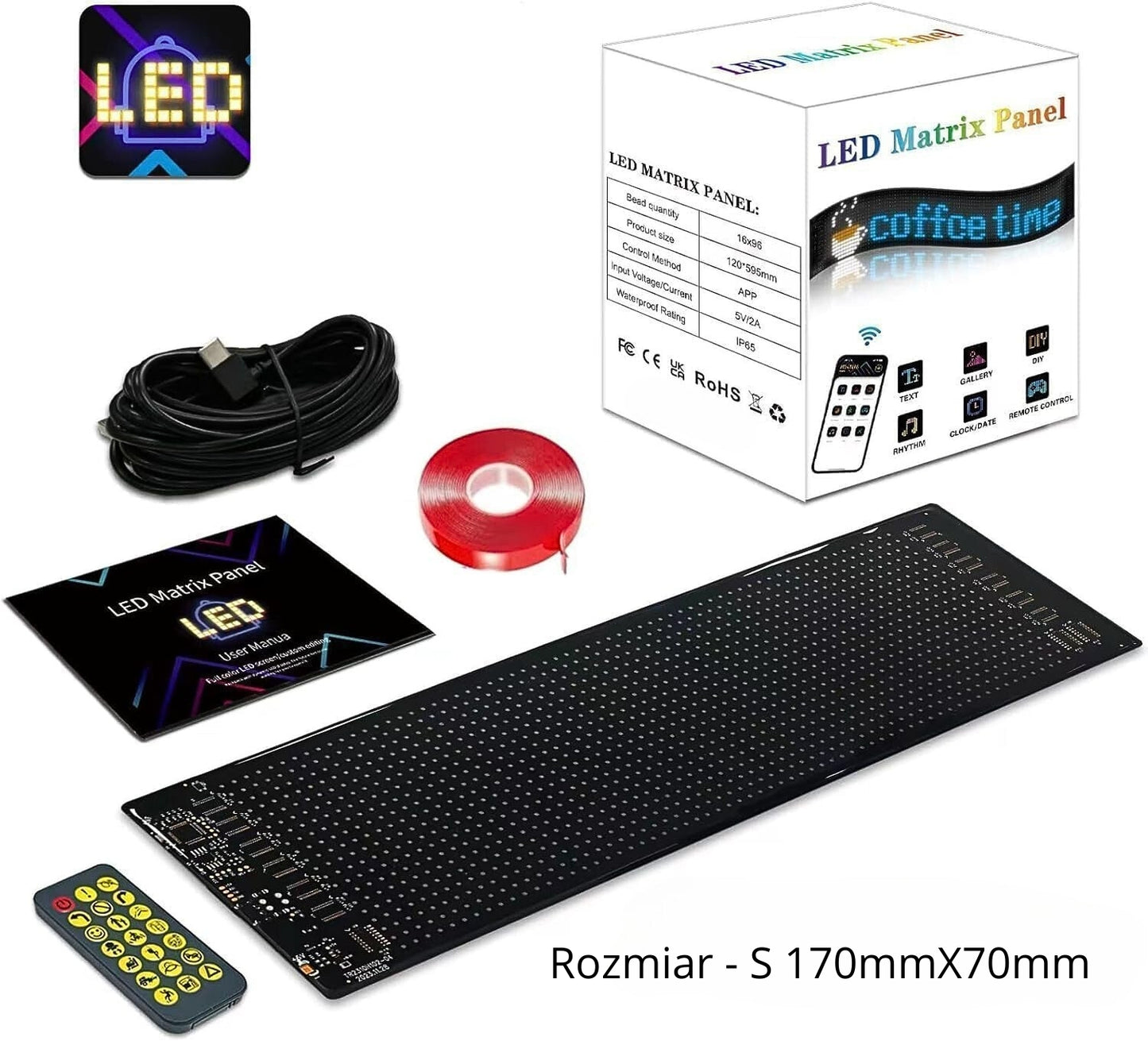 Panel LED (Ledowe Oczy)